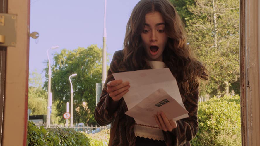 「あと1センチの恋」リリー・コリンズの画像