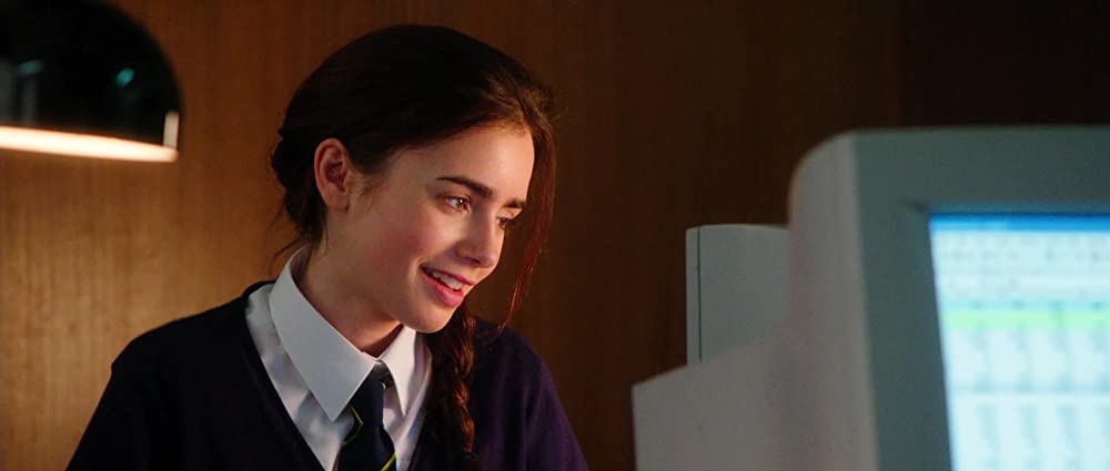 「あと1センチの恋」リリー・コリンズの画像