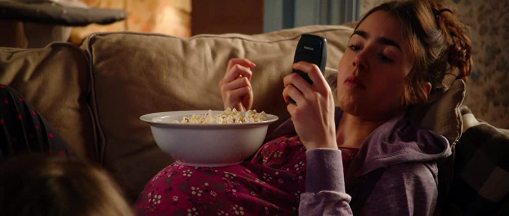 「あと1センチの恋」リリー・コリンズの画像