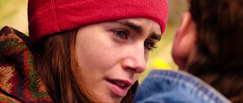 「あと1センチの恋」リリー・コリンズ & サム・クラフリンの画像