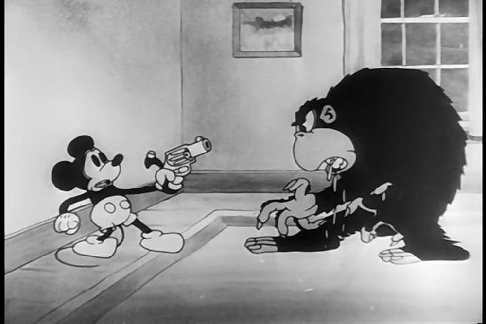 ミッキーのゴリラ騒動の画像