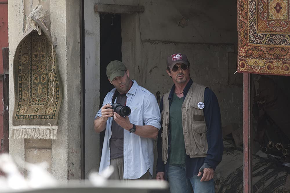 「エクスペンダブルズ」シルベスター・スタローン & ジェイソン・ステイサムの画像