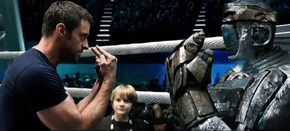 「リアル・スティール」ヒュー・ジャックマン & ダコタ・ゴヨの画像