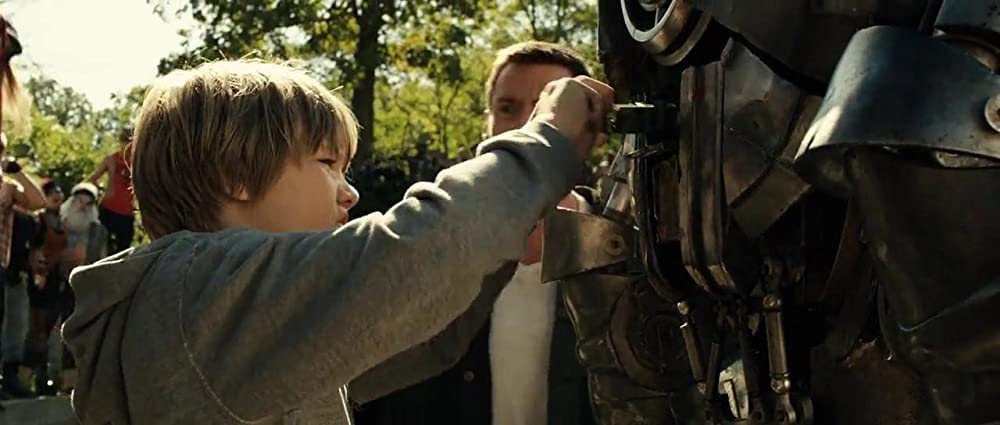 「リアル・スティール」ヒュー・ジャックマン & ダコタ・ゴヨの画像