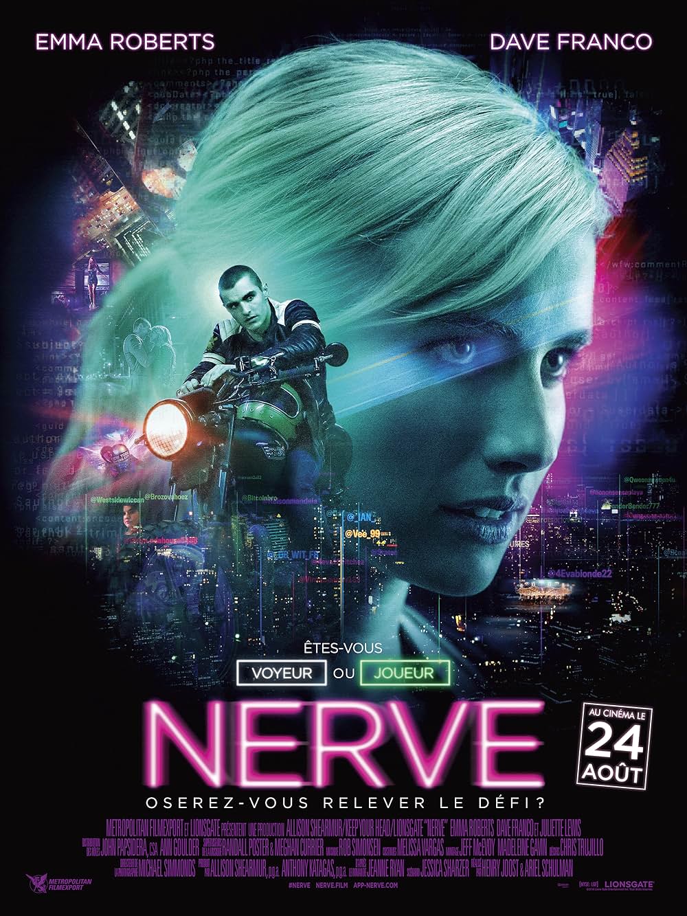 NERVE ナーヴ 世界で一番危険なゲームの画像