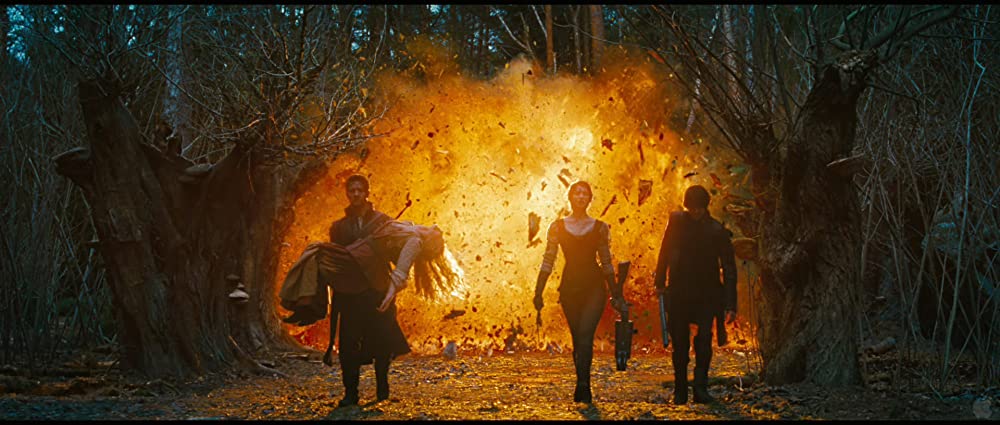 「ヘンゼル&グレーテル」ジェレミー・レナー & ピラ・ビータラ & ジェマ・アータートンの画像