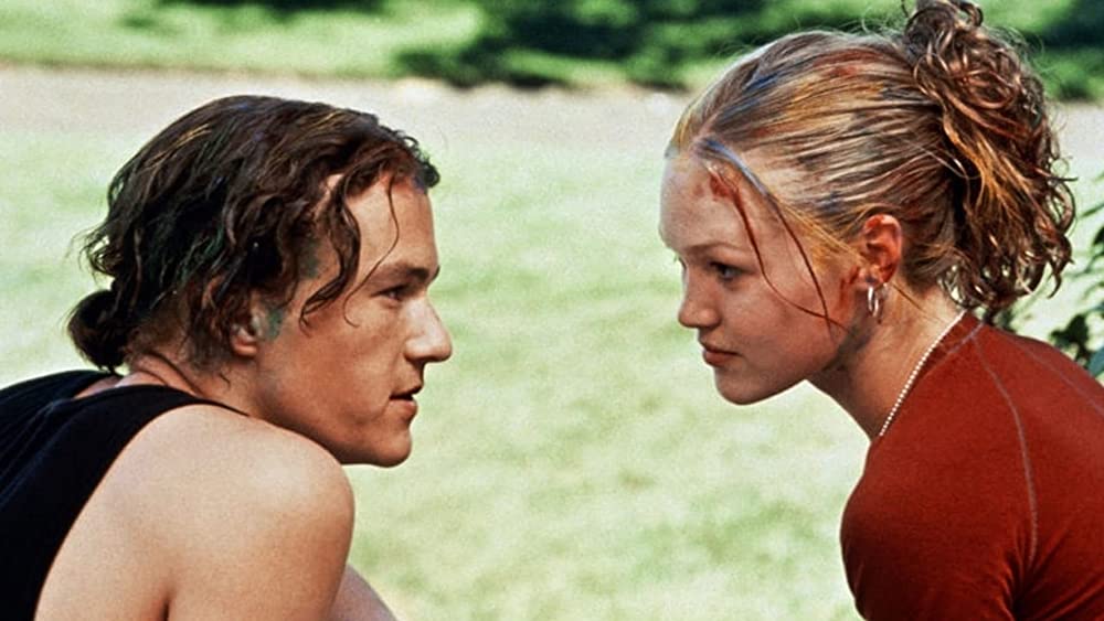「ヒース・レジャーの恋のからさわぎ」ヒース・レジャー & ジュリア・スタイルズの画像