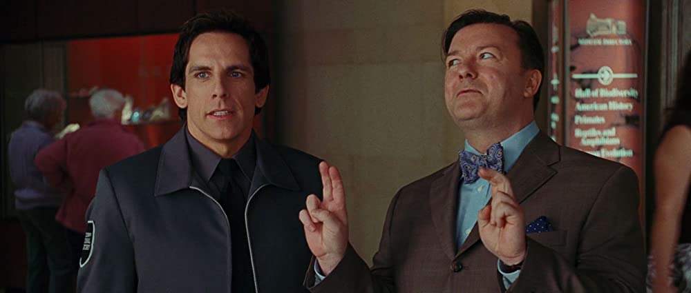 「ナイト ミュージアム2」ベン・スティラー & リッキー・ジャーベイスの画像