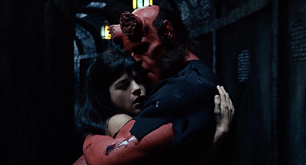 「ヘルボーイ」ロン・パールマン & セルマ・ブレアの画像