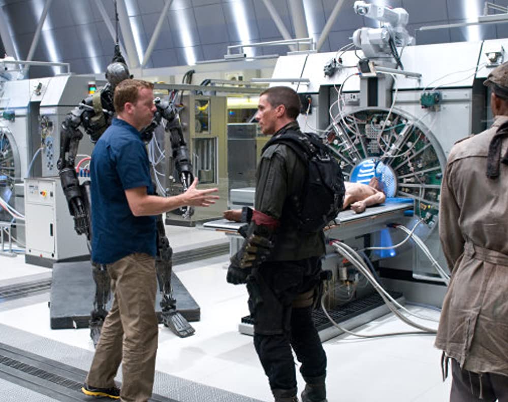 「ターミネーター4」クリスチャン・ベール & McGの画像