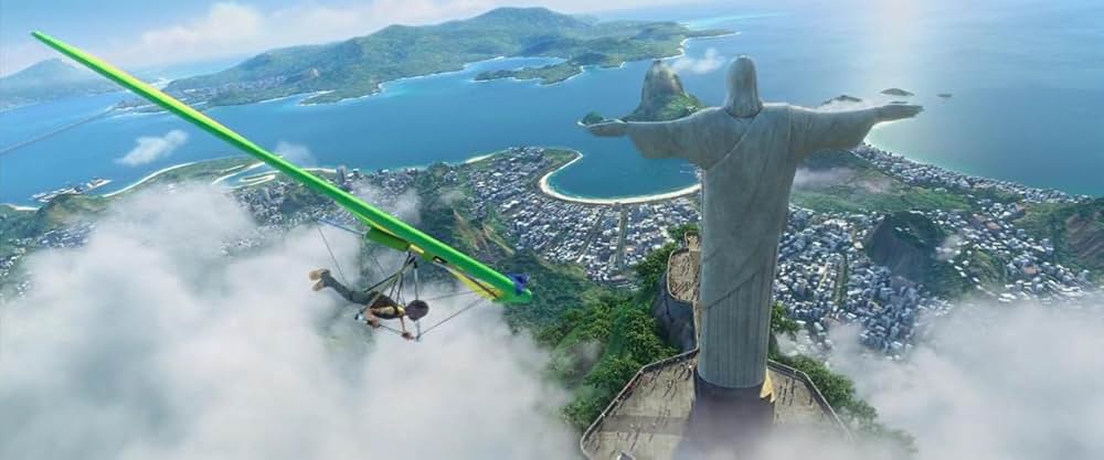 ブルー 初めての空への画像