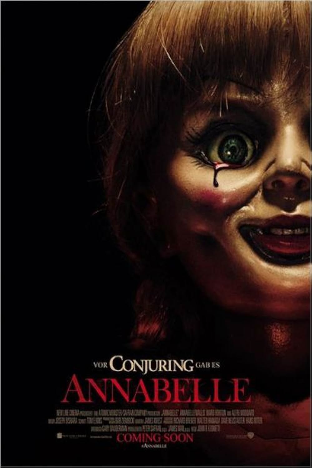 アナベル 死霊館の人形の画像