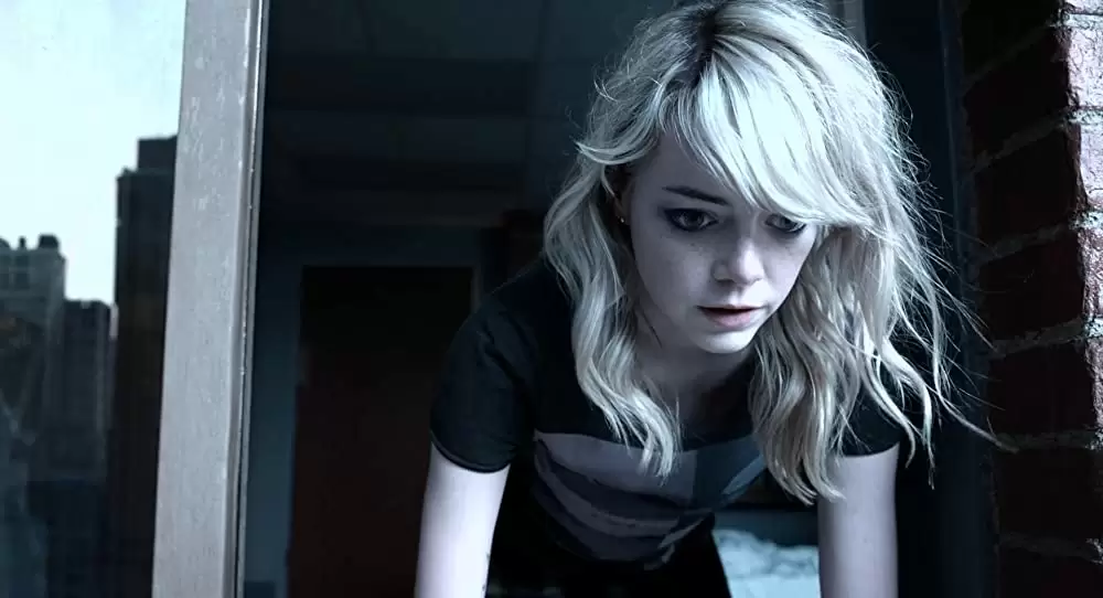 「バードマン あるいは（無知がもたらす予期せぬ奇跡）」エマ・ストーンの画像