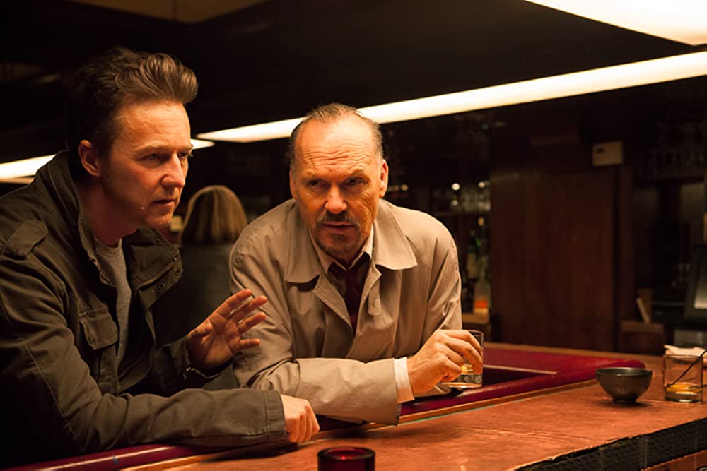 「バードマン あるいは（無知がもたらす予期せぬ奇跡）」マイケル・キートン & エドワード・ノートンの画像