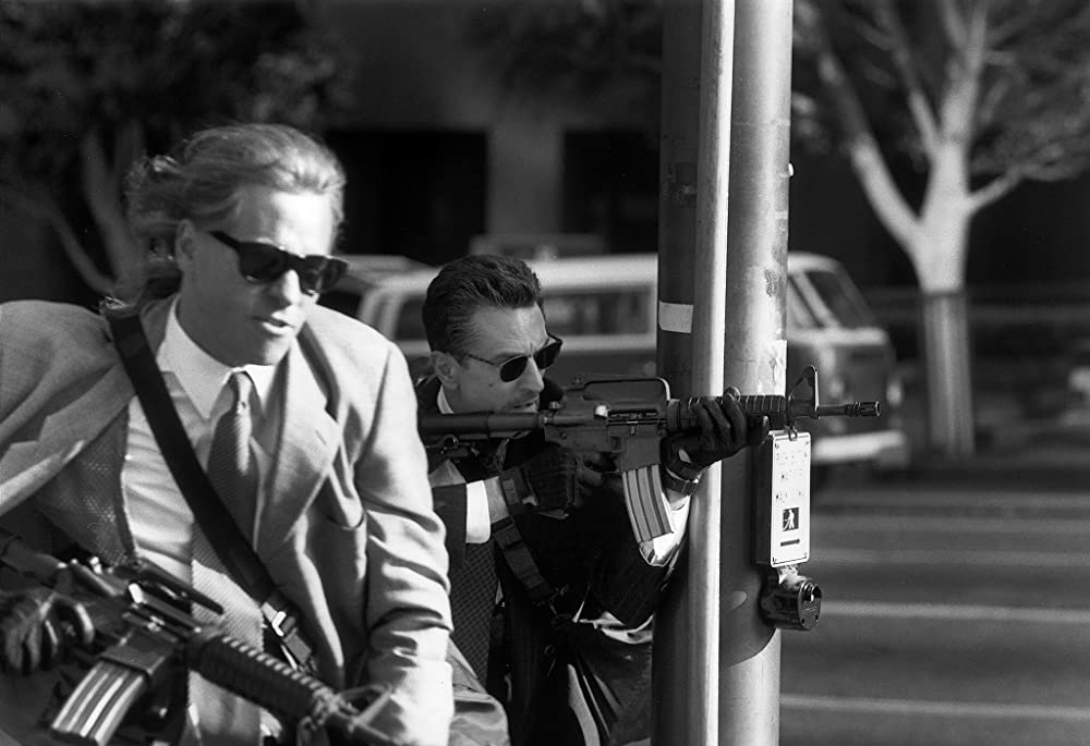 「ヒート」ロバート・デ・ニーロ & バル・キルマーの画像