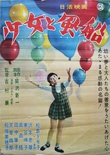 少女と風船のポスター