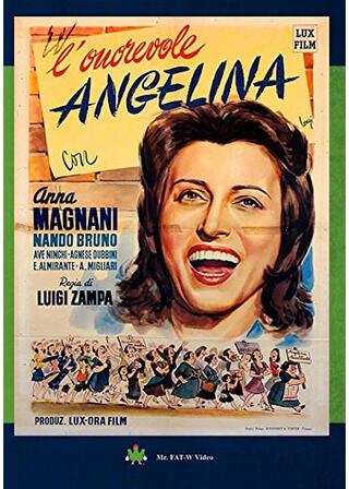 婦人代議士アンジェリーナのポスター