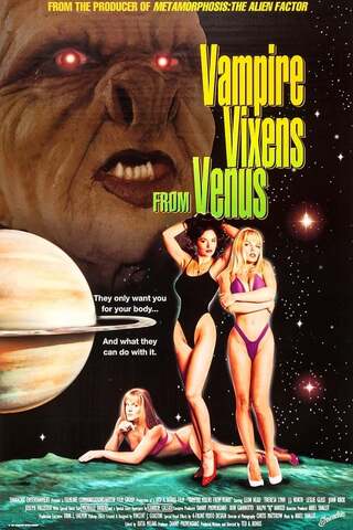 ヴァンパイア・ビーナス・フロム・スペース/地球お色気作戦のポスター