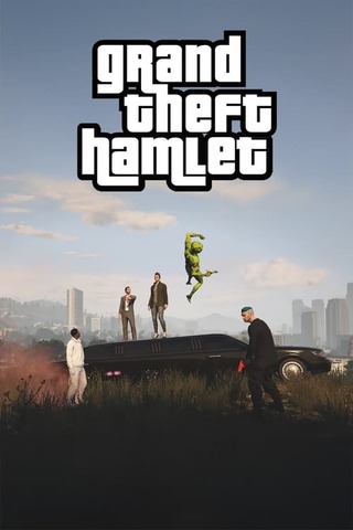 Grand Theft Hamlet(原題)のポスター
