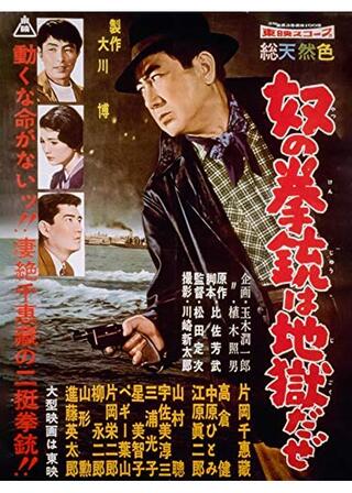 奴の拳銃は地獄だぜのポスター