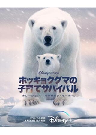 ディズニーネイチャー ホッキョクグマの子育てサバイバルのポスター