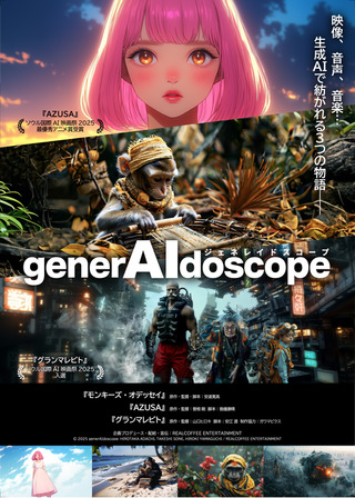 generAIdoscope：ジェネレイドスコープのポスター