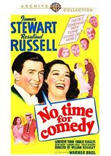 No Time for Comedy（原題）のポスター