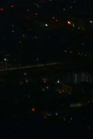 夜の電車のポスター