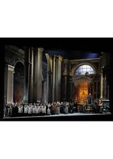 METライブビューイング2024-25 プッチーニ「トスカ」のポスター