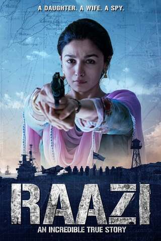Raazi（原題）のポスター