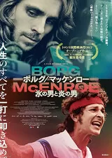 ボルグ／マッケンロー 氷の男と炎の男のポスター