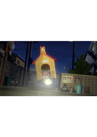 まよなかのいぬごやレースのポスター