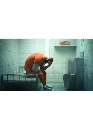 独房にてのポスター