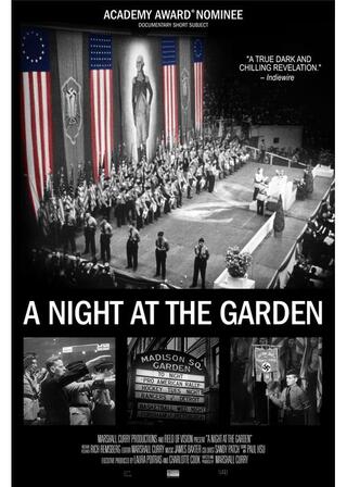 庭での夜／A Night at the Gardenのポスター