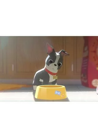 愛犬とごちそうのポスター