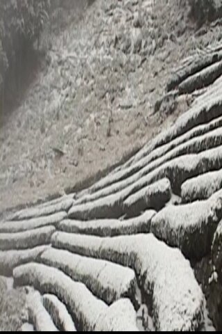 天竜区奥領家大沢 冬のポスター