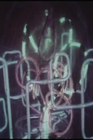 白い長い線の記録のポスター