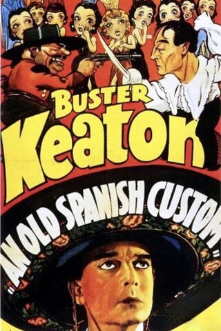 キートンのスペイン嬌乱のポスター