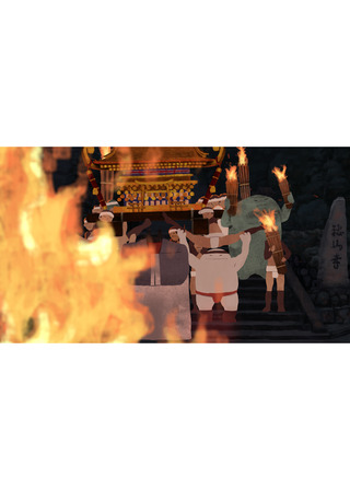 くらまの火祭のポスター