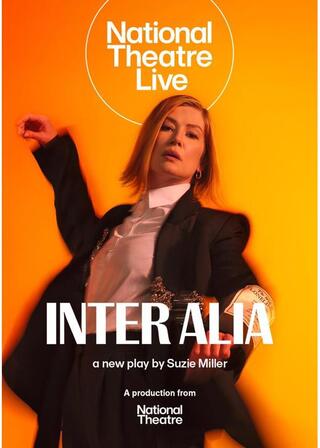 ナショナル・シアター・ライブ「インター・エイリア」のポスター