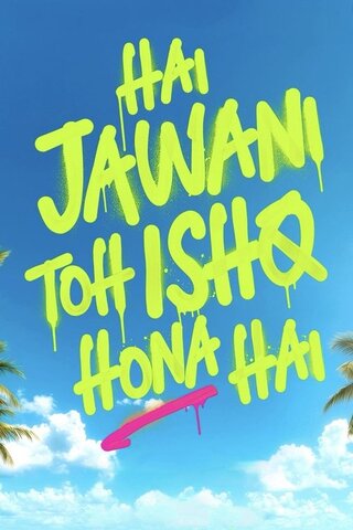 Hai Jawani Toh Ishq Hona Hai（原題）のポスター