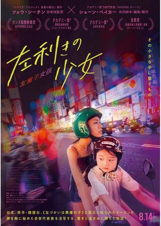 左利きの少女のポスター