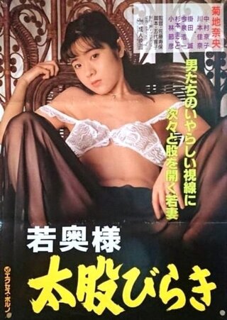若奥様 太股びらきのポスター