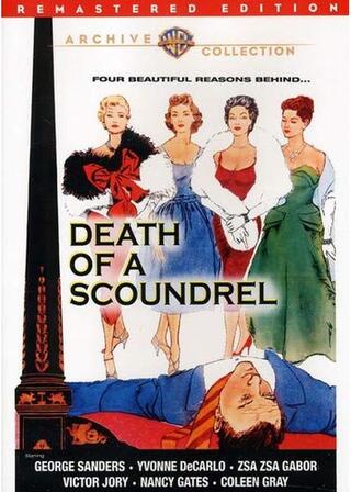 Death of a Scoundrel（原題）のポスター