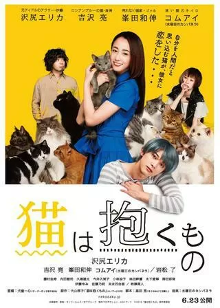 猫は抱くもののポスター
