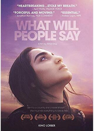 What Will People Say（英題）のポスター