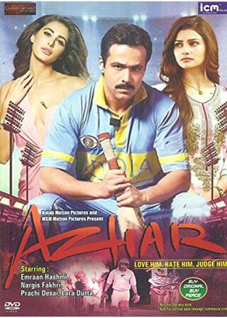 アズハル: 疑惑のスター選手のポスター