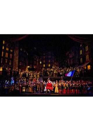 METライブビューイング／プッチーニ《ラ・ボエーム》のポスター