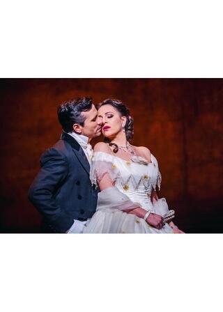 英国ロイヤル・バレエ＆オペラ in シネマ 2025/26 ロイヤル・オペラ『椿姫』のポスター