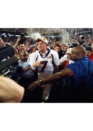 エルウェイ: ブロンコスを導いた男のポスター